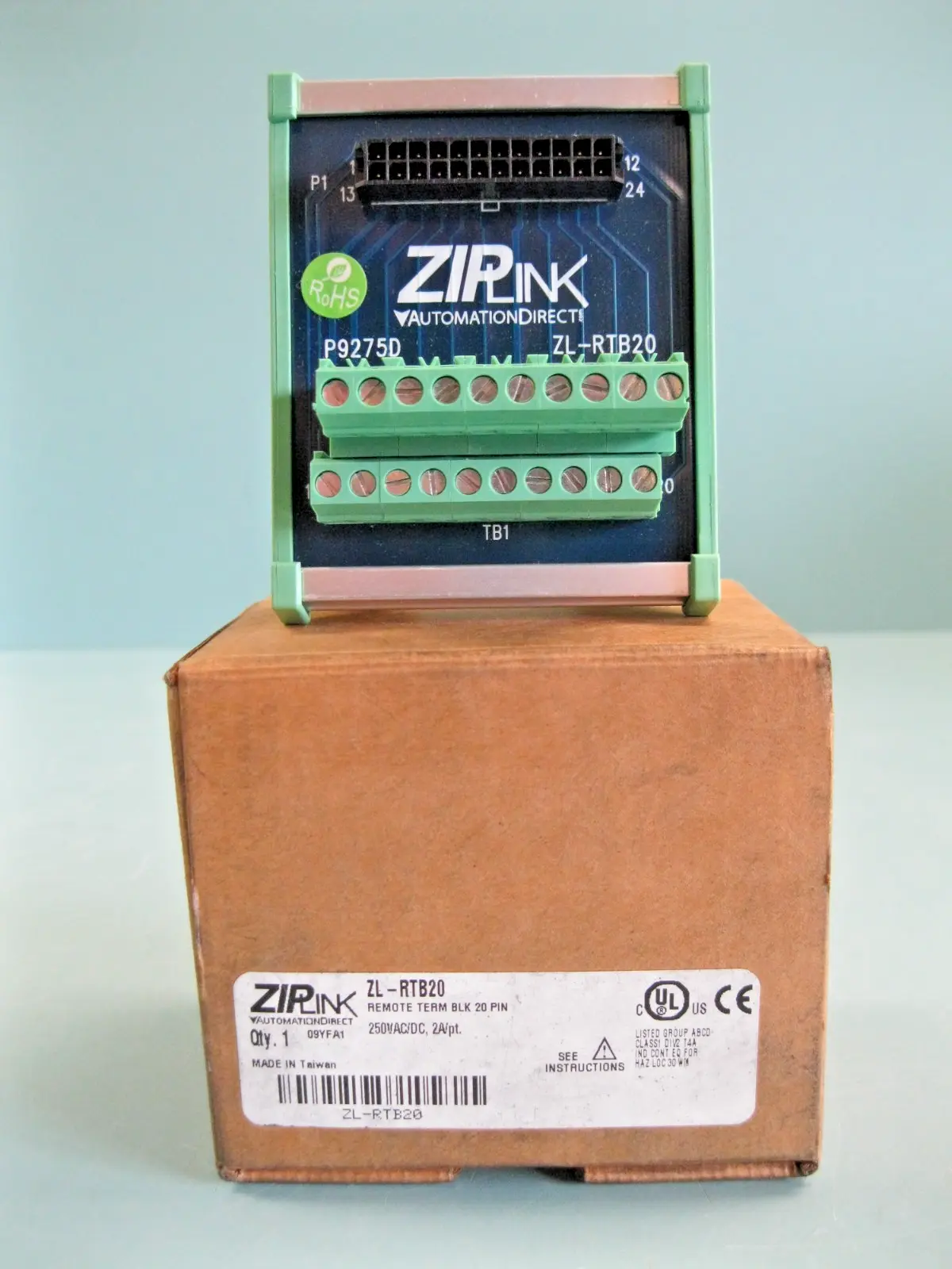 NEW Automation Direct ZL-RTB20