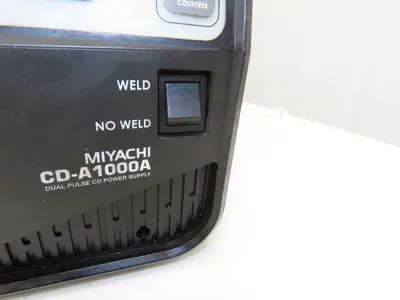 Amada CD-A1000A Advanced Capacitive Discharge Welder Spot Dual Pulse