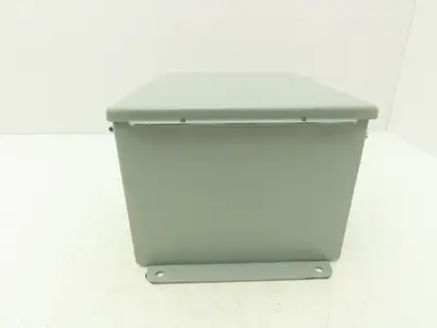 Hoffman A-10086CH Electrical Enclosure JIC Switch Panel Box 10x8x6" Wall Mount