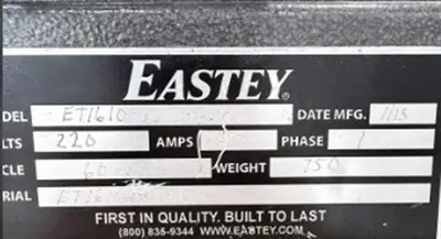 Used EASTEY _UNKNOWN_ Shrink Tunnels New Jersey US | UNION STANDARD EQUIPMENT CO. #1396941