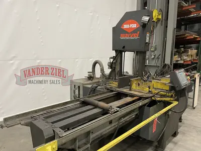 Used 2010 MARVEL MANUFACTURING E380A PC3 Miter Saws Michigan US | Vander Ziel Machinery Sales #483374