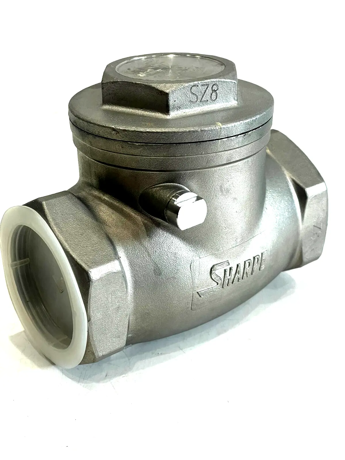 NEW SHARPE CF8M SWING VALVE 2" VSH20276