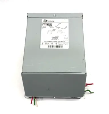 USED ABB, GENERAL ELECTRIC TRANSFORMER 1C,3KVA,480(-2 5%)-120/240,100C,3R,QB