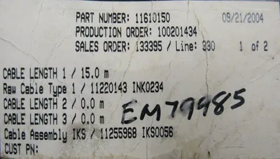 NEW REXROTH IKS0056 ENCODER CABLE 11610150