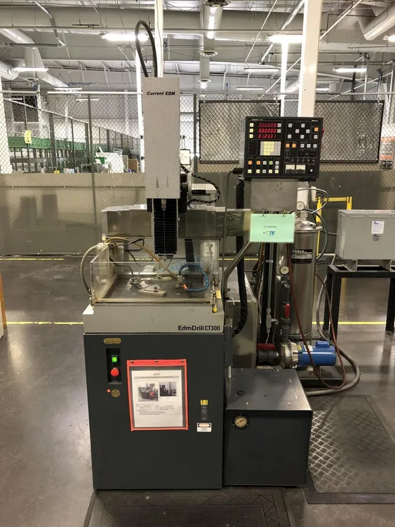 Used 1998 Current EDM CT300, CNC, 1998, MADE IN JAPAN, EDM Hole-Driller New Jersey US | Machinery Values #302867