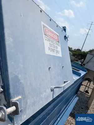USED Dynamic safe 100 Cu ft Carbon Steel Ribbon Blender