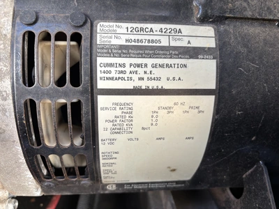 USED ONAN 12GRCA-42290