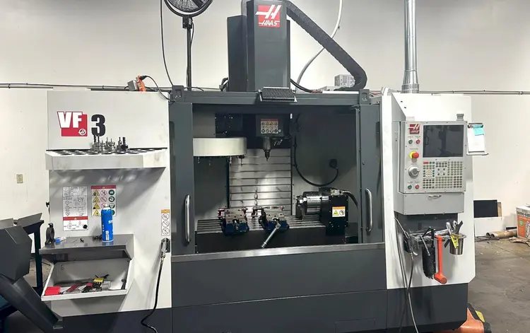 Used 2020 HAAS VF-3 Vertical Machining Centers Illinois US | BLUMBERG MACHINERY COMPANY #756082