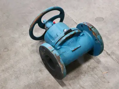 3" Diaphragm Valve Cast Iron Flanged