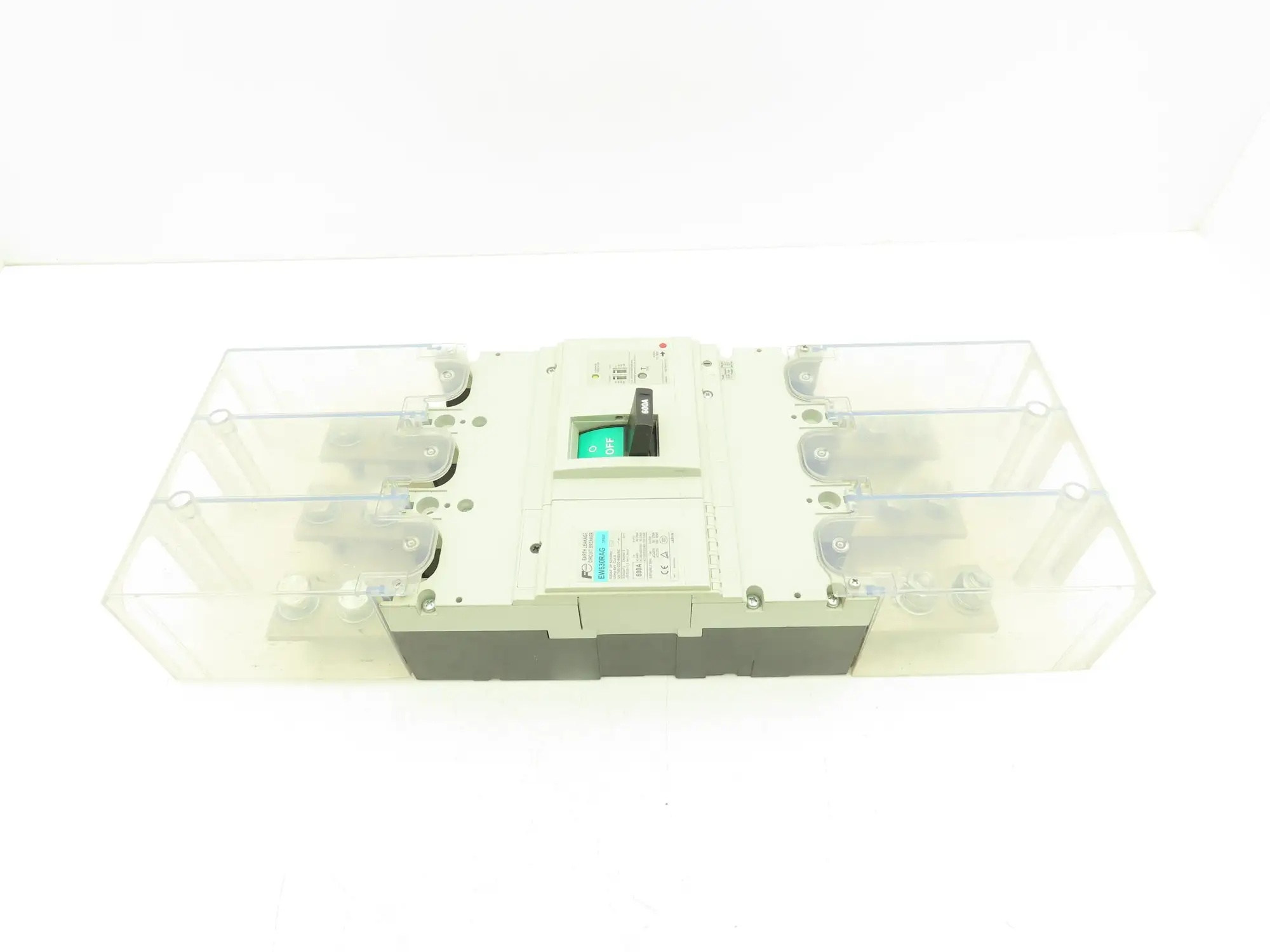 Fuji Electric EW630RAG-3P600 Earth Leakage Circuit Breaker 3-Pole 600A 100-440V