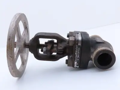 Morland 803-2177525 Globe Valve 1" Weld Socket Rising Stem Assy Code C511
