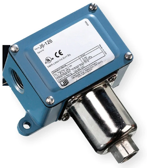 United Electric J6-156 Pressure Switch, 3 to 100 psi Range, 1/4" NPT Connection [New]