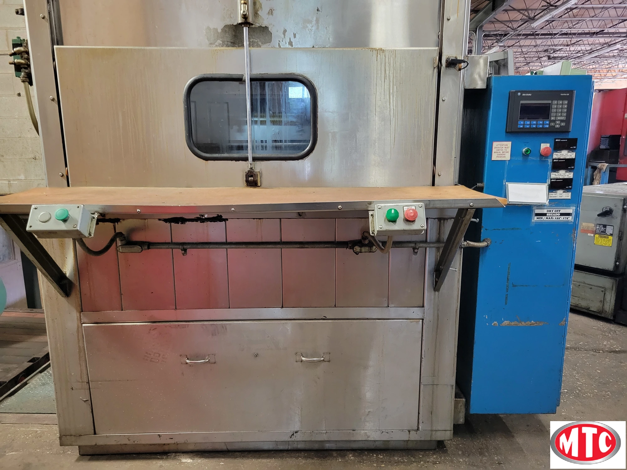 FMT Immersion Aqueous parts washer with kadon baskets