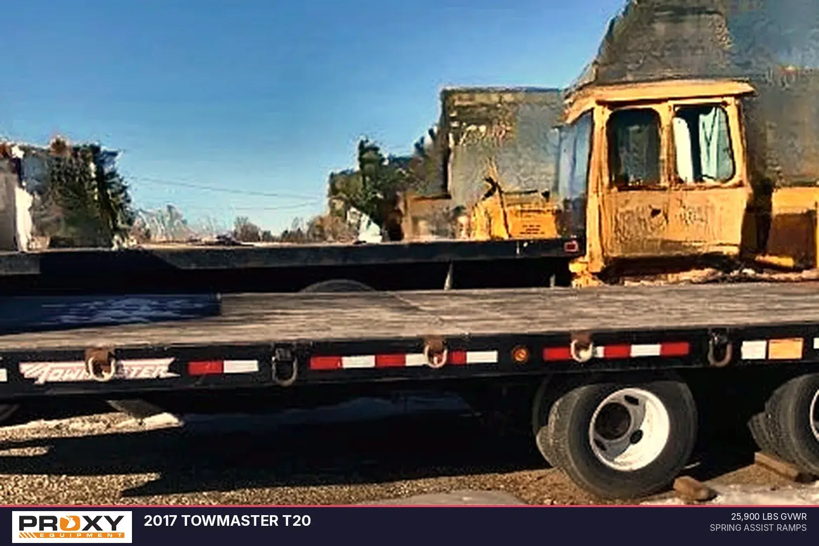 Used 2017 TOWMASTER T20 Flatbed Trailers Wisconsin US | Proxy Equipment #1377821