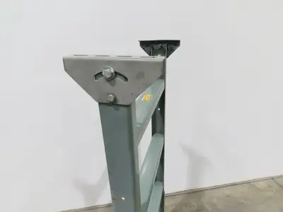 Hytrol MS-9 24"W Conveyor Leg Stationary Floor Support 57-5/8" to 69-5/8"H