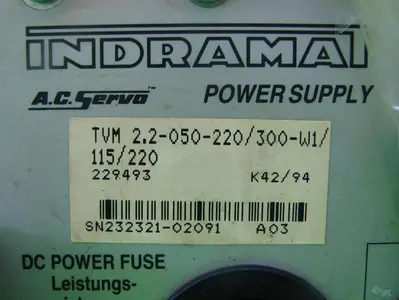 USED INDRAMAT TVM2.2-050-220/300-W1