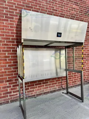 Used TERRA UNIVERSAL 2001-32-50474 STAINLESS STEEL LAMINAR FLOW HOOD 74" Fume Hoods California US | Equipment Lab #1399317