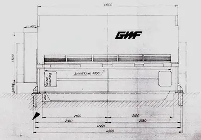 USED GWF - HEAVY DUTY 4050 X 16 MM
