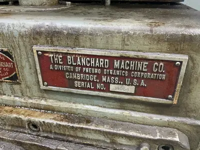 Used BLANCHARD NO. 22 Rotary Surface Grinders Ohio US | HGR 24 #1323810
