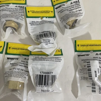NEW Watts A-684,A-677