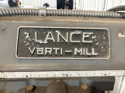 Lance Verti-Mill Vertical Milling Machine