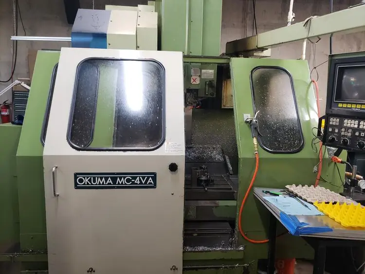 Used 1988 OKUMA MC-4VA Vertical Machining Centers Vermont US | Two Spade Machinery LLC #506998