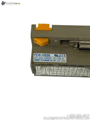 Used TOYOGIKEN PCN-10S26 Programmable Logic Controllers Kentucky US | Industrial Parts R Us Inc. #927493