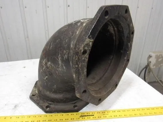 10" 90Degree Flanged Short Radius Elbow NSF-61,C-153, DI-94