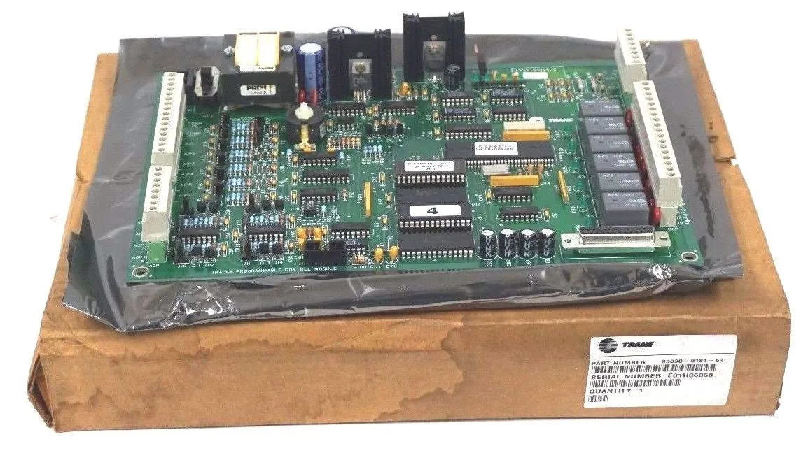 NEW TRANE CO. S3090-0181-62 CONTROL BOARD 5010072