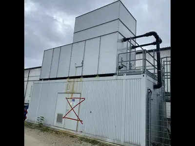 USED HEAT AND POWER PLANT WITH AN ABSORPTION CHILLER 850 KW