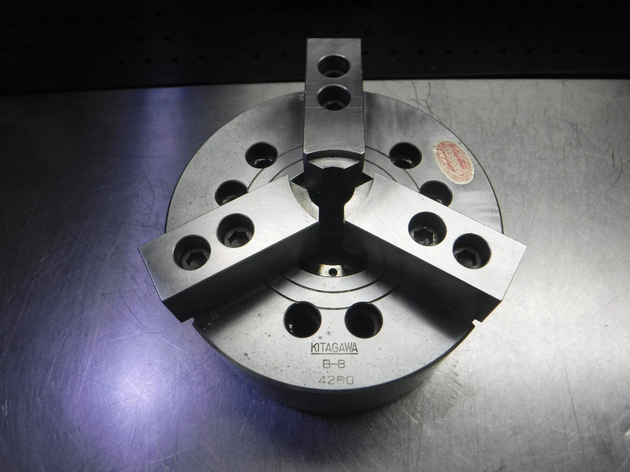 Kitagawa 8" 3 Jaw Thru Hole Lathe Chuck B-8 4260 (LOC34)