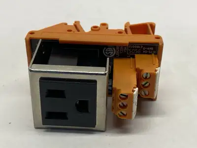 9915480000 | Weidmuller  Terminal Block AC Outlet Module 15A 125V - Used