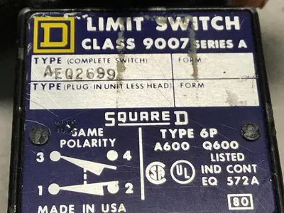 USED SQUARE D 9007-AEQ2699
