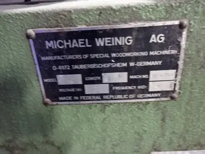 USED 1991 WEINIG OMA970