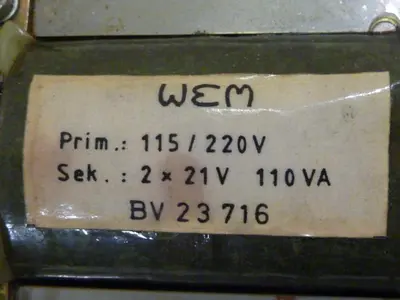 USED WEM BV 23 716