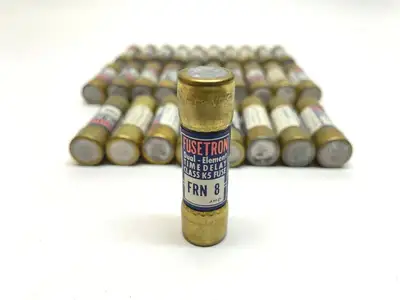 FRN-8 | Fusetron FRN 8 amp. Dual-Element Time Delay Class K5 Fuse, LOT OF 29 FUSES - New Other