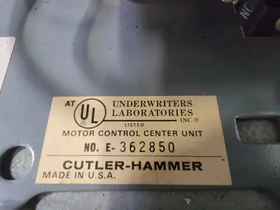 MCC Unit 10 hp, Nema 1