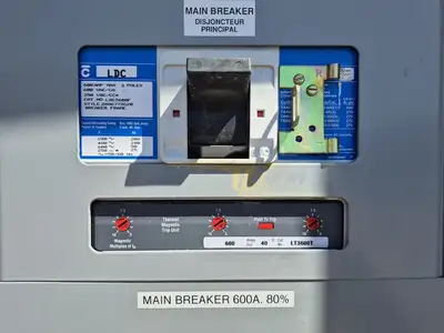 Power Distribution Center (PDC) - 600 Amp Main Breaker