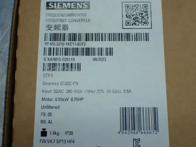 New | in-Stock SIEMENS 6SL32101KE118UF2 Variable Speed Drives Ohio US | HGR 24 #1069600