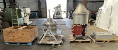Westfalia TC 100-01-006 separator, 316SS.