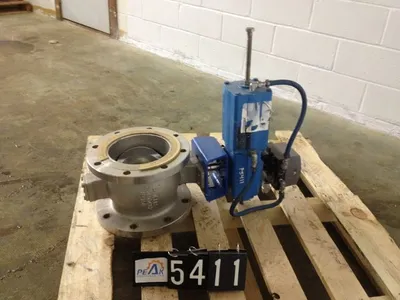 Neles Jamesbury 8"-150 V-Ball Control Valve