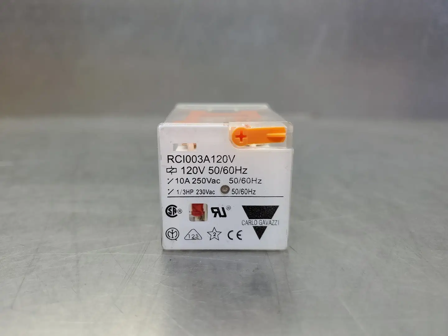 USED Carlo Gavazzi RCI003A120V AC Relay, 11-Pin