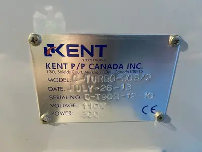 Used 2013 KENT GTURBO90S/2 Pad Printers Ohio US | HGR 24 #1542108