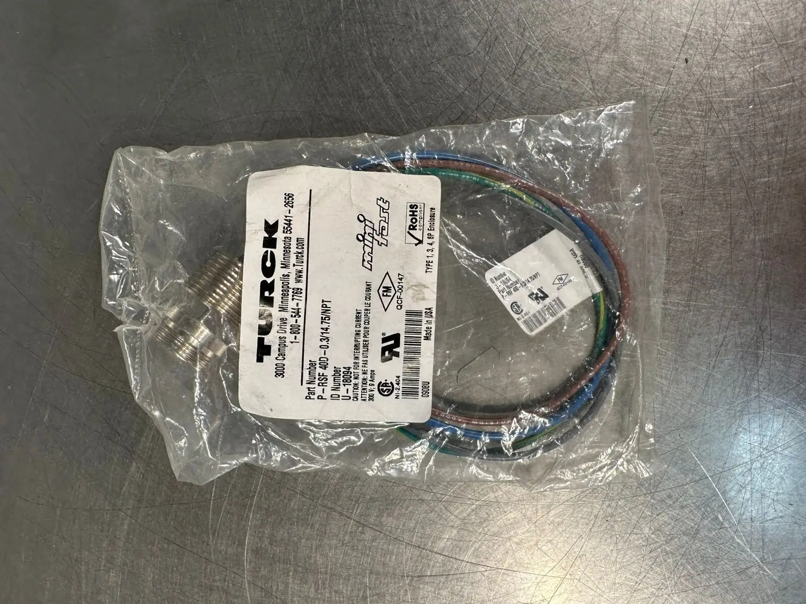 Turck P-RSF-40D-0.3/14.75/NPT / PRSF40D-0.3/14.75NPT (2.3.1)