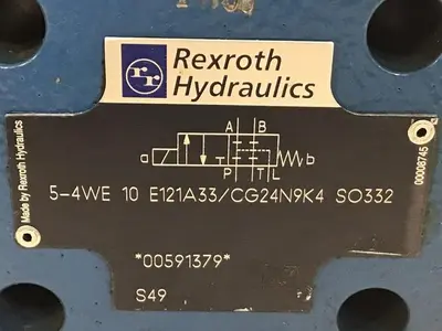 USED REXROTH 54WE10E121A33/CG24N9K4 SO332