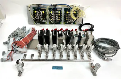 USED MKS UFC-1660 Mass Flow Controller, HM20-4VKC-GF4, ET-3M-24, EMC-08-24