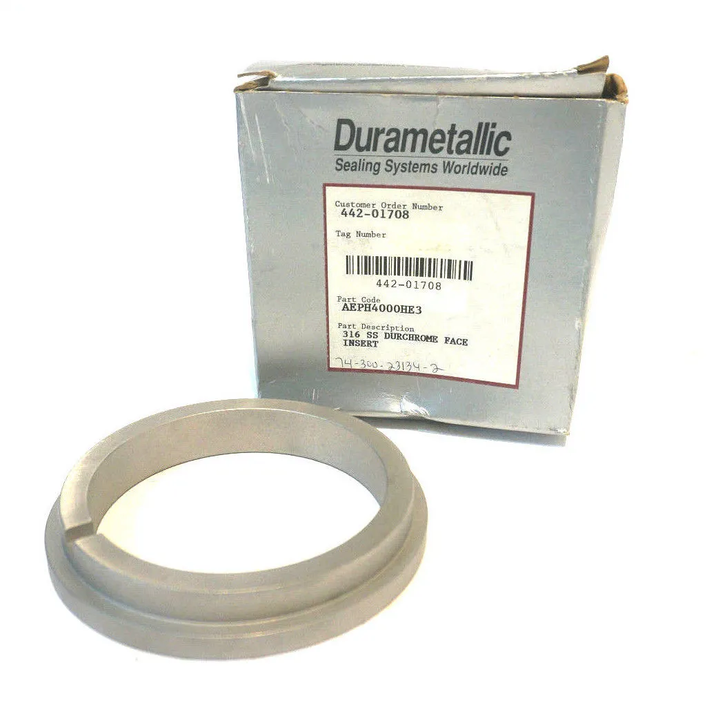 NEW DURAMETALLIC AEPH4000HE3 316 SS DURACHROME FACE INSERT