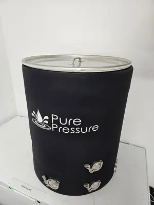 Pure Pressure 30 and 45 Gallon Stainless Steel Mixing Buckets w/ Mesh Bags, Fittings, Pump and More