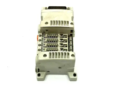 VV5QC11-05N3FD0-S | SMC  Pneumatic Manifold Base w/ D-Sub Connector - Used