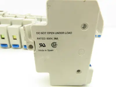 Gould Weber 10x38 Fuse Holder 1PH 2PH 3PH Mixed 600V 30A Lot of 17